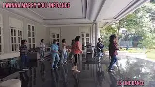 I Wanna Marry You line dance choreographed by Angel Cheung