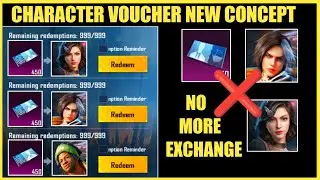 BIGGEST CHANGES IN CHARACTER VOUCHER EVENT 😳 BGMI NEW CHARACTER VOUCHER CONCEPT EXPLAINED