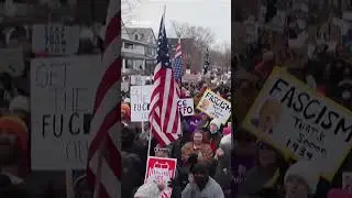 Thousands march in Minneapolis over fatal ICE shooting
