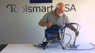 Знакомство с безвоздушным распылителем краски Graco Ultra Max II 490 PC с помощью ToolsmartUSA.com