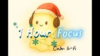 1 Hour Calm Lo-fi &mdash; Focus & Relaxing Beats | Sera the Cute Ghost Companion