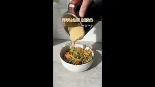 Sesame Miso Dressing Recipe | Nutr Machine