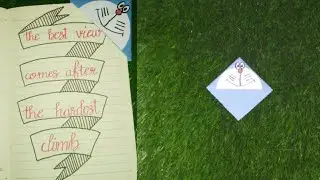 DIY Paper DORAEMON Corner Bookmark!!! Paper Crafts For School / Origami Bookmark / Paper Craft New