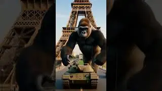 A giant gorilla #mystery #automobile