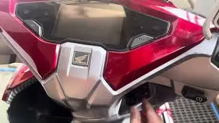 Honda Airblade 160 | ECU initialize reset | Check and delete fault code #diy #hondaairblade 