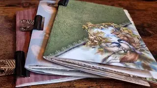 No Digital Journal - The Pages - Using Up My Autumn / Fall Supplies - Part 1