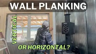 Interior plank siding / maintenance | Off Grid, Shed to House, Mortgage free cabin (S1/E4)