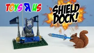 LEGO Nexo Knights Toys R Us February 2016 Giveaway Shield Dock Set Build