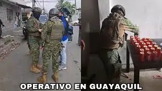 Fuerzas Armadas allanan viviendas en el distrito Pascuales, Guayaquil