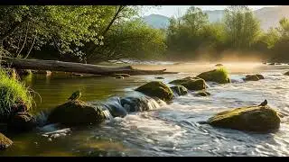 Whispering Mountain Wind with Chimes | Peaceful Ambience for Sleep, Meditation & Relaxation