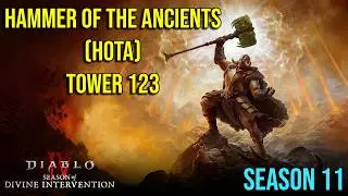 BARBARIAN HAMMER OF THE ANCIENTS (HOTA) - Tower 123 | Diablo 4 Season 11
