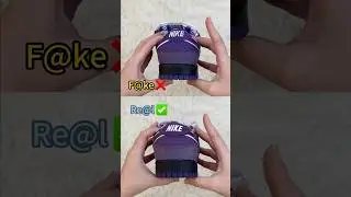 Real Vs Fake Purple Lobster Nike SB Dunk #shorts #sneakerhead #viral