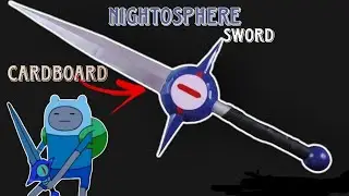 How to make Adventure Time Nightosphere Sword: DIY Tutorial