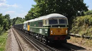GBRf 69005 + 69002 double head the Mountfield Gypsum - 8/8/22