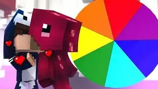 RULETA DE BESOS *MORA  BESA A TIMO?* - MINECRAFT con MODS ROLEPLAY