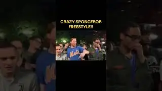 CRAZY SPONGEBOB FREESTYLE!! #freestyle #nyc #shorts #fyp #viral #hiphop #rap #music #rapper