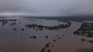 Drone Footage Captures Scale of Flooding in Taree