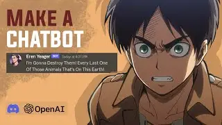 How to make an actual Chatbot in discord