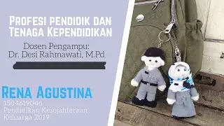 APRESIASI KU UNTUK TENAGA PENDIDIK |Cara mudah membuat Boneka profesi (Guru) dari kain flanel✨