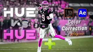After Effects color correction *No Plugin* + Selective Color