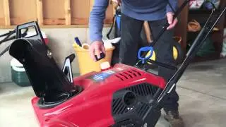 Toro - Snowblower Winter Checklist Single Stage (International)