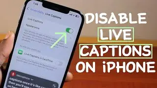 How to Turn Off Live Caption on an iPhone