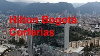 Hilton Hotel Corferias, Bogot&aacute; Progress March 3, 2019 Drone