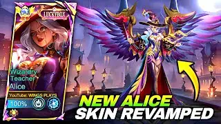 THANK YOU MOONTON! 😍 ALICE WIZARDRY TEACHER REVAMP SKIN IS FINALLY HERE! | NEW SEASON 39 | MLBB