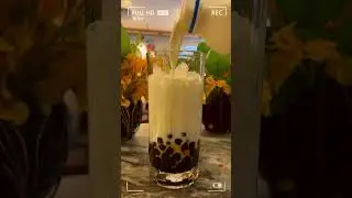 Boba Latte#boba #latte #coffee#shorts