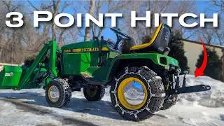 How to Install a 3 Point Hitch - John Deere 318, 322, 330 , 332