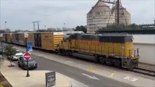 Waco TX Silos - UP Train - 260107