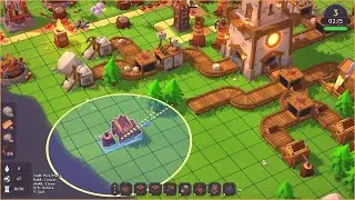 Tower defense, automation game, with roguelite elements | Tianlein player Tower Factory Demo