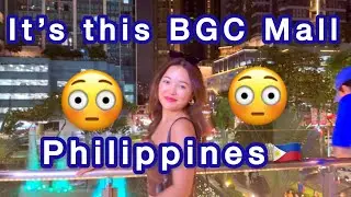 First time in BGC Mall Philippines 🇵🇭