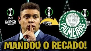 EM COFERENCIA DA FIFA NA EUROPA RONALDO MANDA RECADO AO PALMEIRAS! ULTIMAS NOTICIAS DO VERD&Atilde;O!