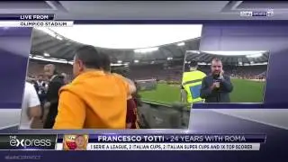 Totti goodbye