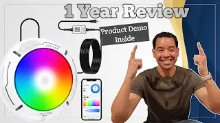 Vibrant LED Pool Lights with APP Control &ndash; RGB Waterproof Lights for Above Ground & Inground Pools
