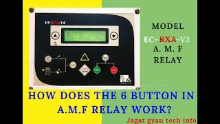 How  does the 6 button in a.m.f relay work | amf relay kaise kaam karta hai @jagatgyantechinfo
