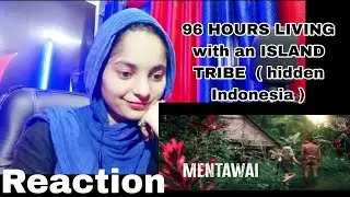 [ENG SUB ] 96 HOURS LIVING with an ISLAND TRIBE  ( hidden Indonesia ) FIRST TIME REACTION