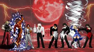 Daniel's Archimonde Team vs AET's Code.C.Yagevil Team | KOF MUGEN