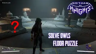 How to solve The Court of Owls Floor Puzzle - in Gotham Knights