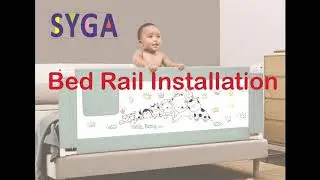 Bed Rail Installation Steps and Instructions | Bed Rail for Baby | Bed Rails for Toddler