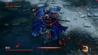 Red guard shigekichi No Damage cheese. Sekiro shadow of the die twice