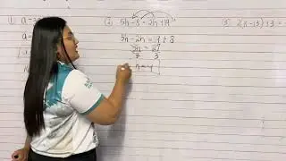Linear Equation in one variable