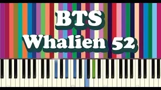 BTS(방탄소년단) - Whalien 52 piano cover