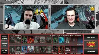 (RU) Tundra Esports  vs Team Spirit | map 2 | BetBoom Universe Ep. I | by @Lex & @Sheyl