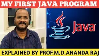 #MY FIRST JAVA PROGRAM #SELF LEARNING#EASY JAVA TUTORIAL#JAVA IS SIMPLE #EASY PROF.MD LOYOLA COLLEGE