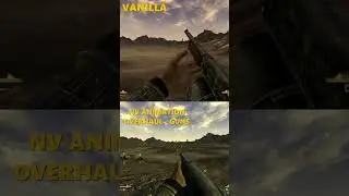 Fallout New Vegas Riot Shotgun Animation Comparison : Vanilla vs Modded