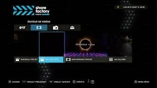 Tuto edit sur share factory studio (couper la video)