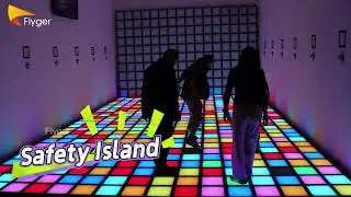 Active game led floor high-energy new level raid! Upgraded game play, refreshed experience