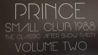 Prince Live Vinyl #3: Small Club 1988 Volume Two (review)